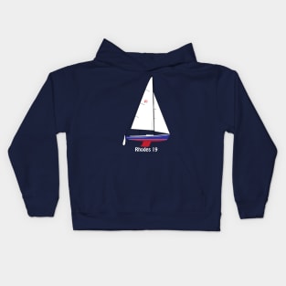 Rhodes 19 Sailboat Kids Hoodie